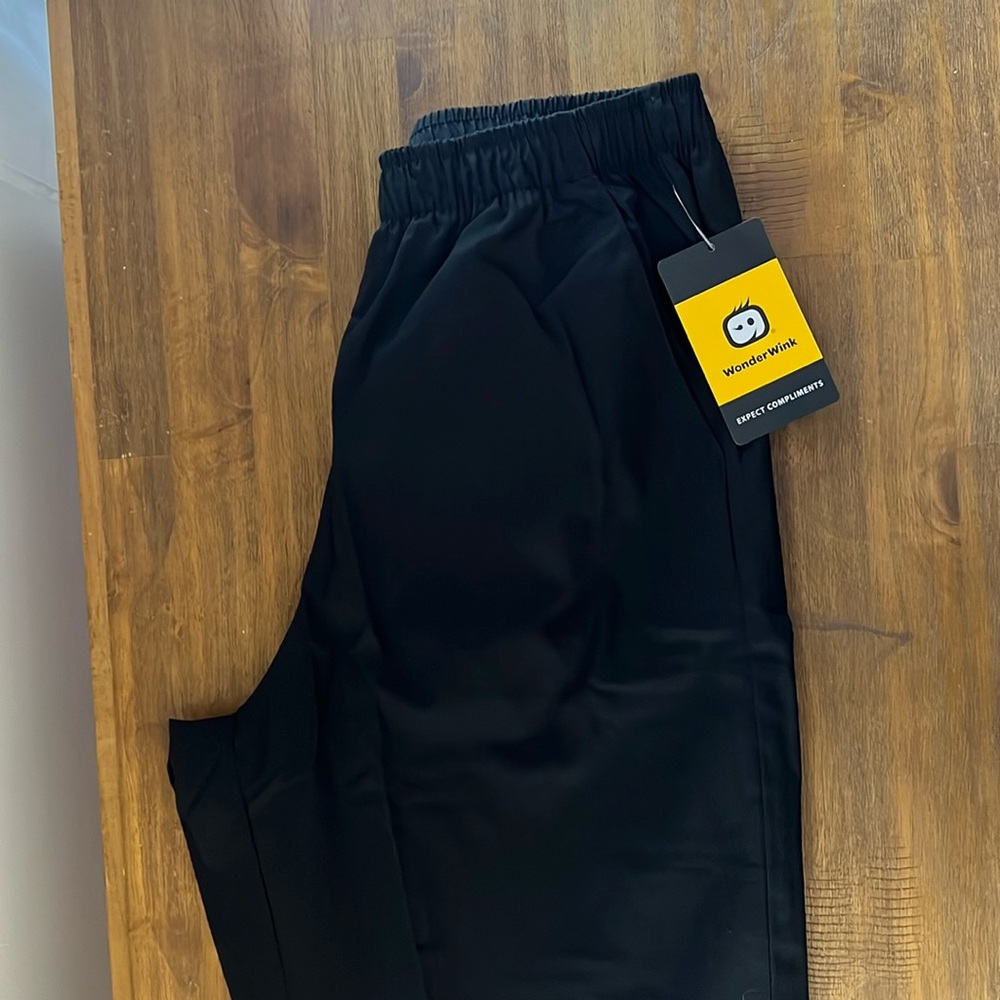Black Scrub Pants